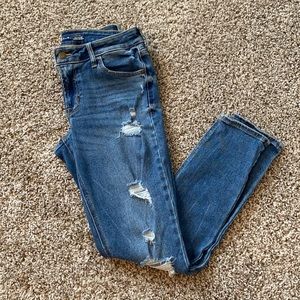 Old Navy Mid-Rise Rockstar Supper Skinny Jeans